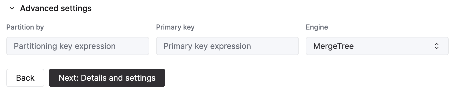 고급 컨트롤 설정